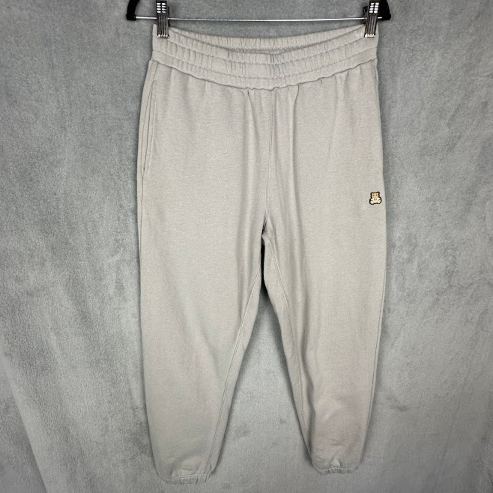 Teddy Fresh Sweatpants Womens Extra Small Gray Elastic Waist Pockets Comfort